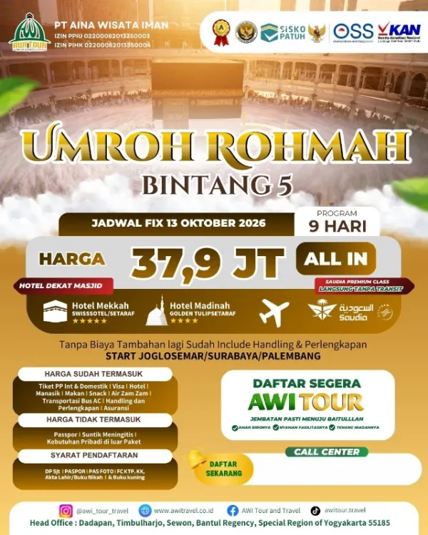 Umroh Program — Hotel Bintang