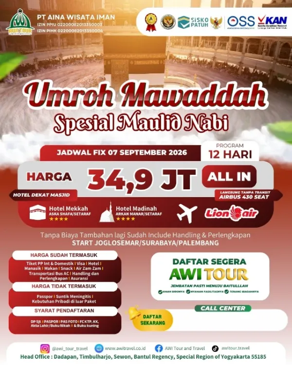 Umroh Program — 12 Hari